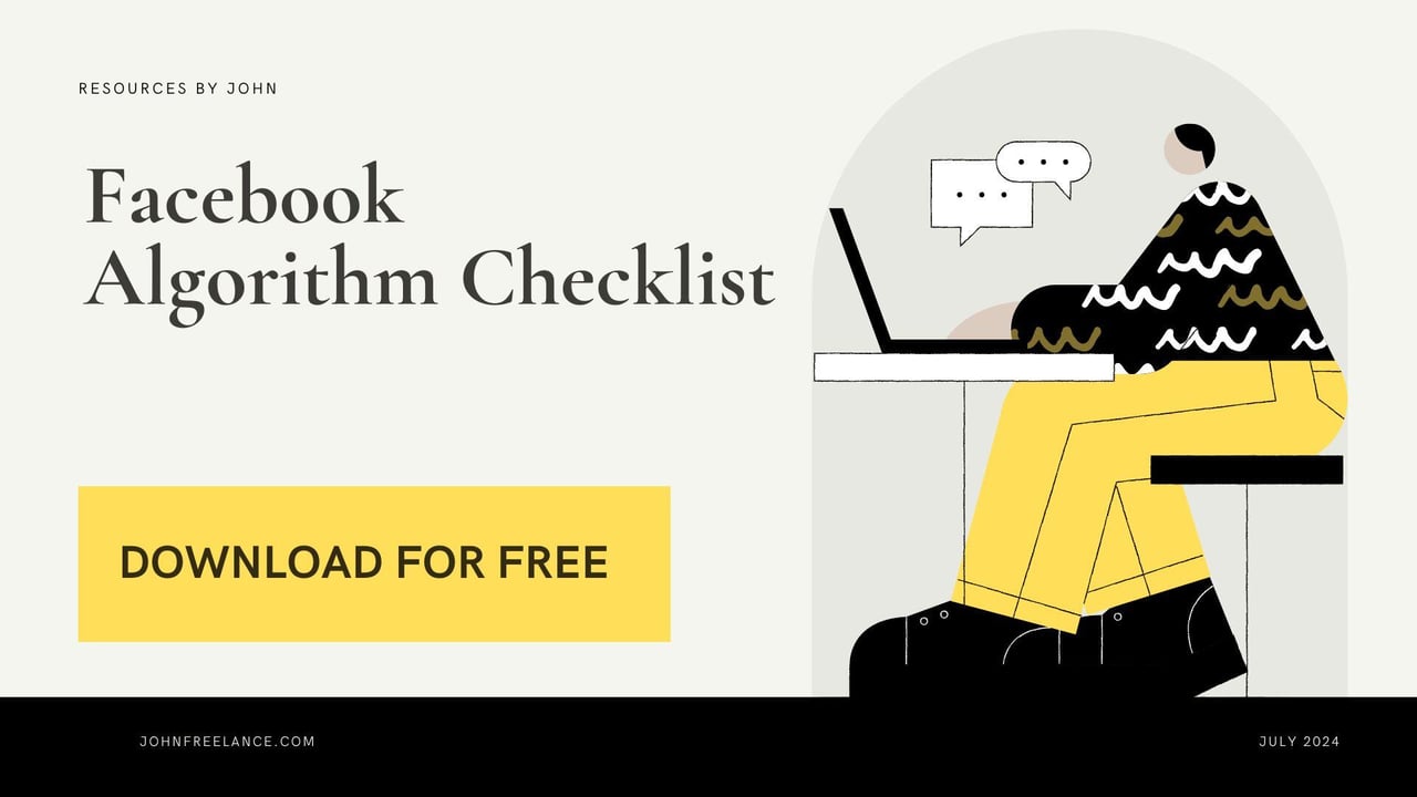 Facebook Algorithm Checklist 2024